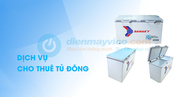 Cho thuê tủ đông