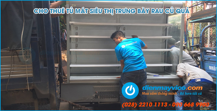 Chuyên cho thuê tủ mát hội chợ chất lượng giá tốt