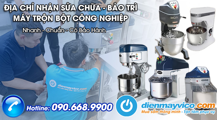 Địa Chỉ Nhận Sửa Chữa Bảo Trì Máy Trộn Bột Công Nghiệp – Nhanh, Chuẩn, Có Bảo Hành