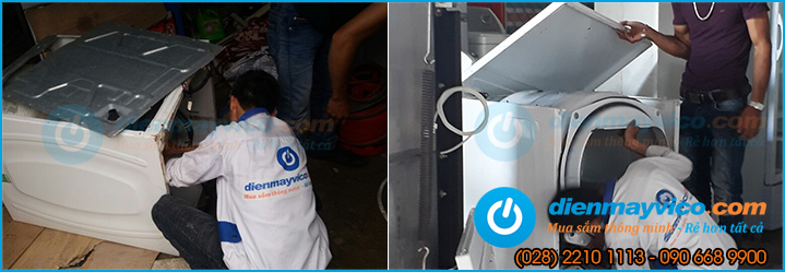 Trạm bảo hành, sửa chữa máy sấy công nghiệp tại TPHCM