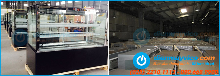 Tủ trưng bày bánh kem để bàn Berjaya nhập khẩu giá rẻ