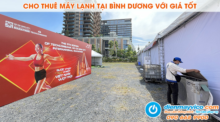 Công ty cho thuê máy lạnh chất lượng tại Bình Dương