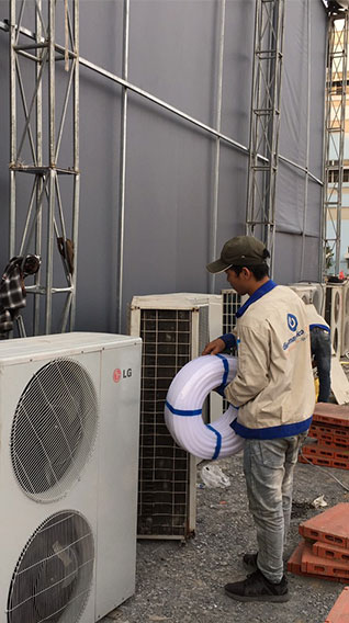 Cho thuê máy lạnh trọn gói phục vụ sự kiện lớn nhỏ