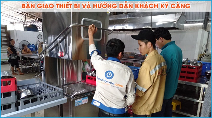 Bàn giao và hướng dẫn sử dụng kỹ càng