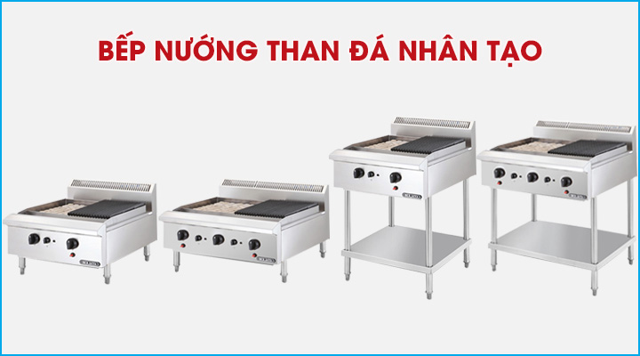 Các mẫu bếp nướng than đá nhân tạo