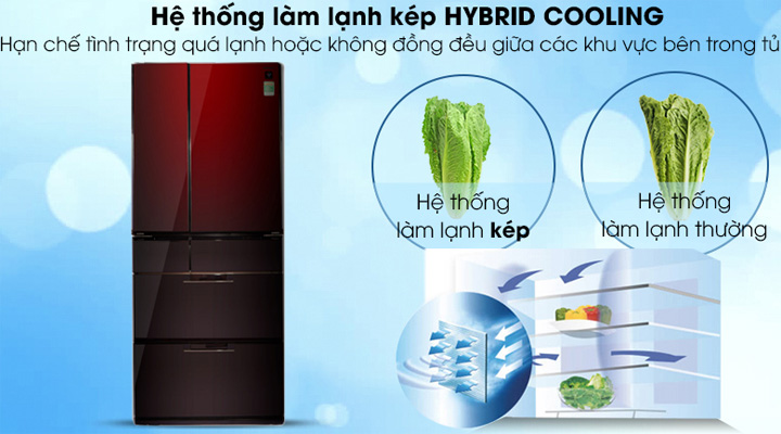 Hệ thống làm lạnh kép hiện đại cho hiệu quả làm lạnh tối ưu