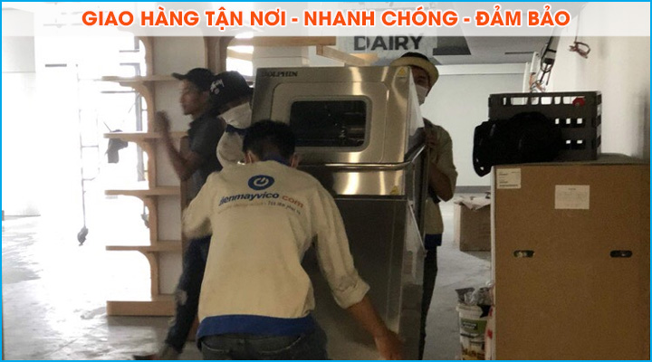 Giao thiết bị máy rửa chén tận nơi - nhanh chóng - đảm bảo