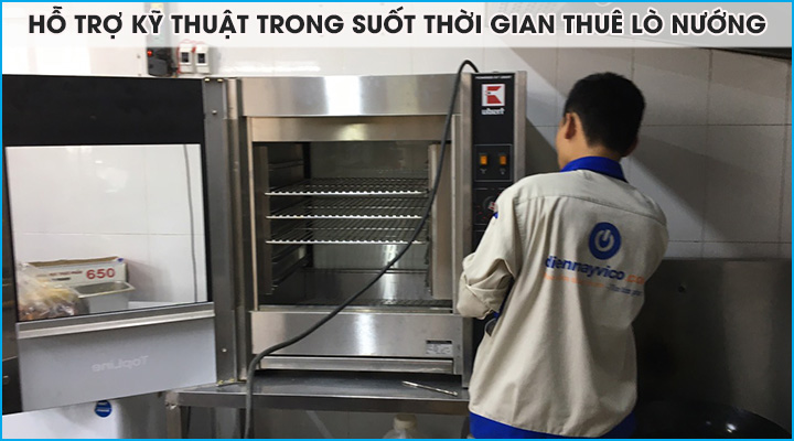 Hỗ trợ kỹ thuật lành nghề khắc phục sự cố trong suốt thời gian thuê