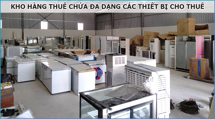 Kho hàng cho thuê lớn đa dạng sản phẩm cho thuê