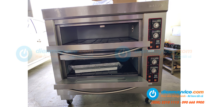 Lò nướng 2 tầng 4 khay Berjaya BJY-E13KW-2BD
