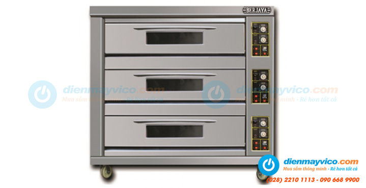 Lò nướng 3 tầng 9 khay Berjaya BJY-G270-3BD