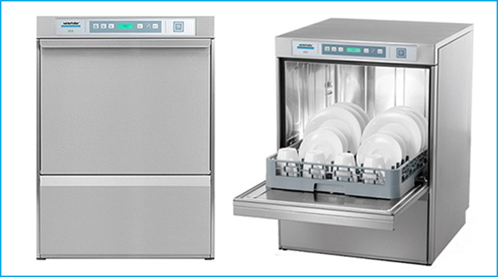 Mẫu máy rửa ly chén quầy bar Winterhalter U50