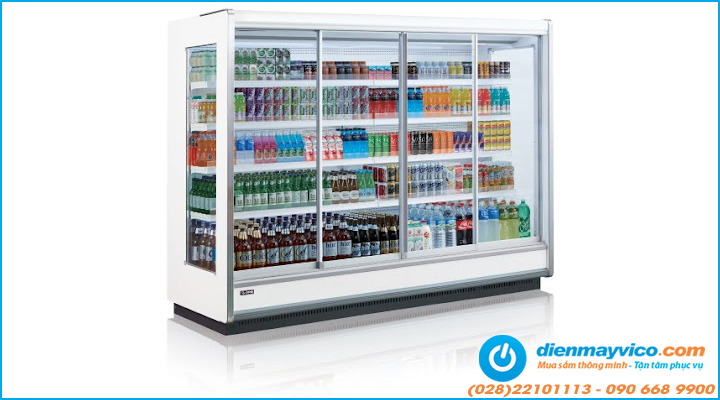 Mẫu tủ mát trưng bày thực phẩm OPO SMM4D2-SD