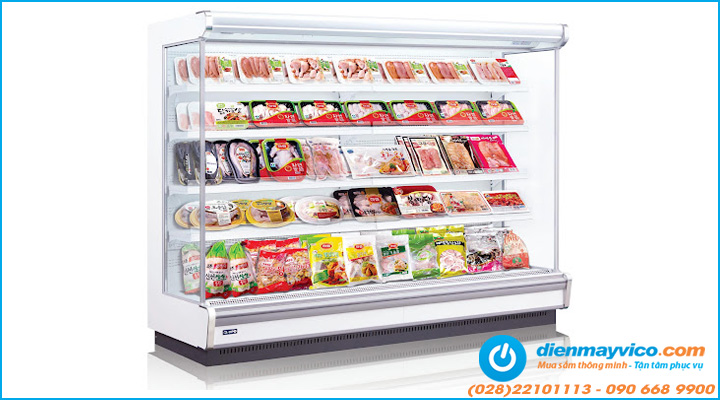 Mẫu tủ mát trưng bày thực phẩm OPO SMM4M1