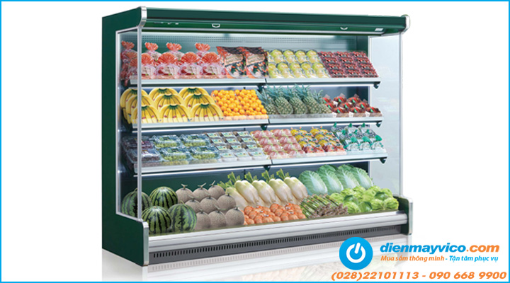 Mẫu tủ mát trưng bày thực phẩm OPO SMMU3V2