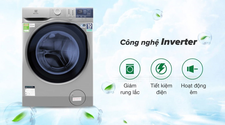 Máy giặt Electrolux EWF9024ADSA sử dụng động cơ EcoInverter