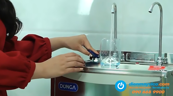 Máy lọc nước uống DAD-5003 có thiết kế 2 vòi lấy nước lạnh - thường