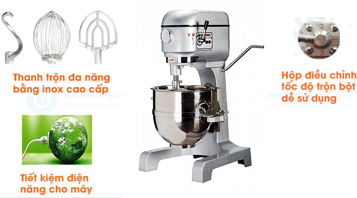 Máy trộn bột có chức năng trộn bột hiệu quả