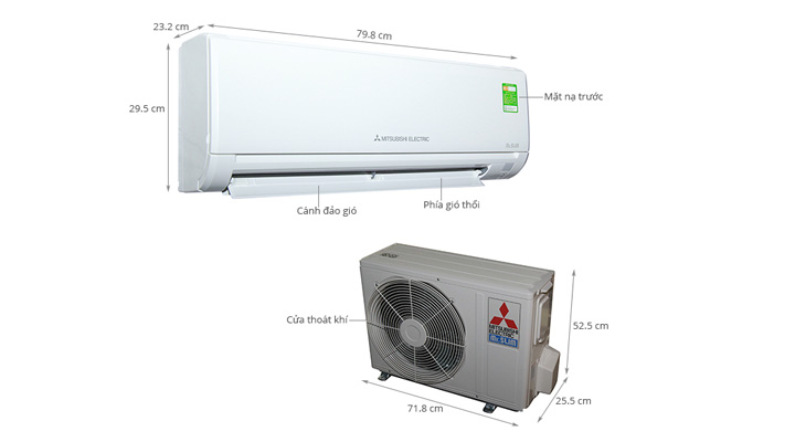 Tổng quan về máy lạnh treo tường Mitsubishi Electric MS-HL50VC
