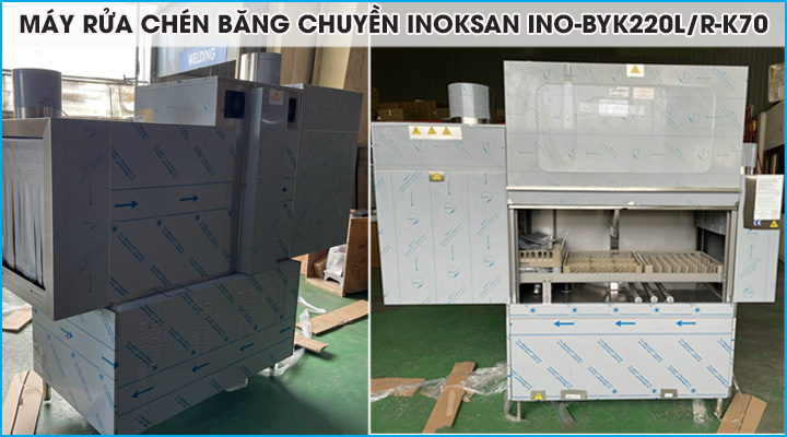 Tổng quan về máy rửa chén Inoksan INO-BYK220L/R-K70