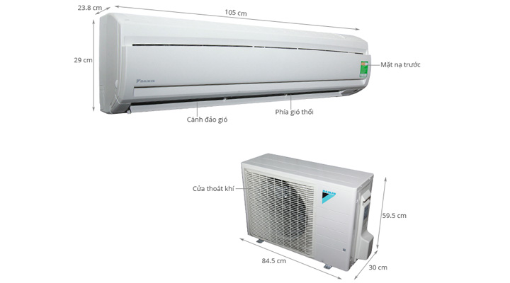 Tổng quan về máy lạnh treo tường Daikin FTNE60MV1V