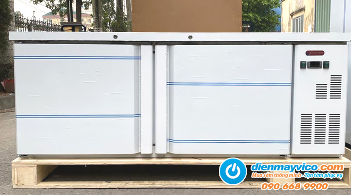 Hình ảnh thực tế Bàn đông inox quạt gió Turbo Chef TCUF5