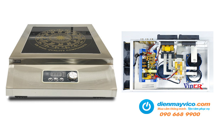 Ảnh thực tế Bếp từ đơn công nghiệp Viner BDT-KM3.5