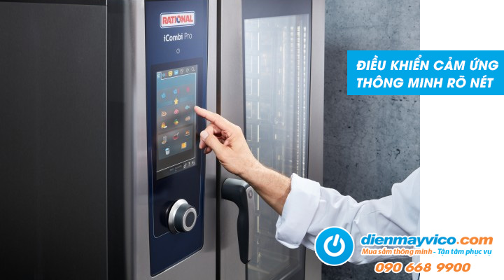 Bảng điều khiển Lò nướng hấp đa năng Rational ICP 10-2/1