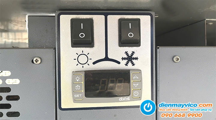 Bảng điều khiển của Thanh lý tủ mát trưng bày thịt Pastorfrigor PRINCE 1250 CC
