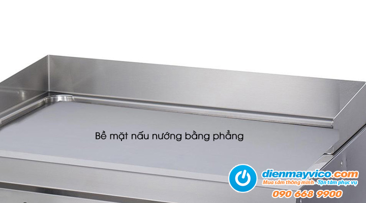 Bề mặt nấu Bếp chiên phẳng đôi Ozti OGG 8070