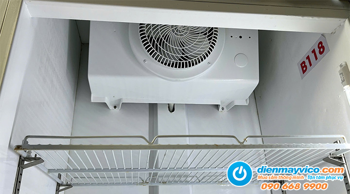 Bên trong Thanh lý tủ mát 1 cánh kính Alaska LC-933C 460L
