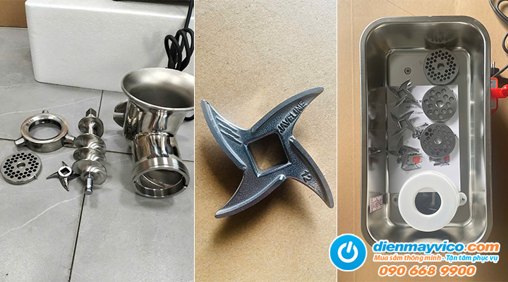Các chi tiết của Thanh lý máy xay thịt công nghiệp LINTOP LMM-12-1