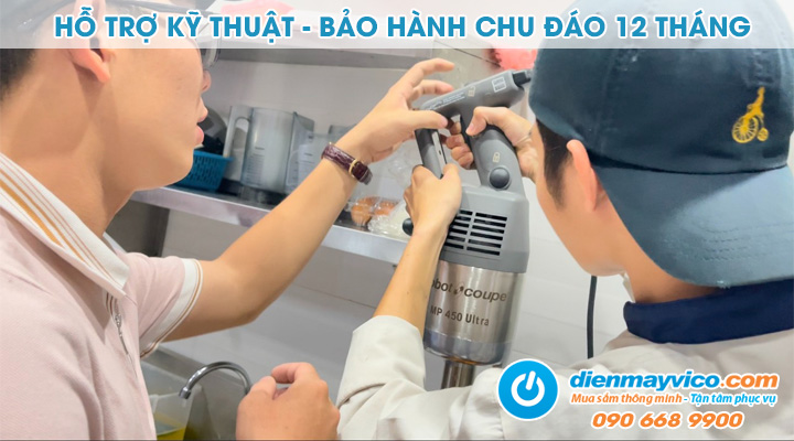 Chế độ bảo hành máy trộn thực phẩm tại Vi Co