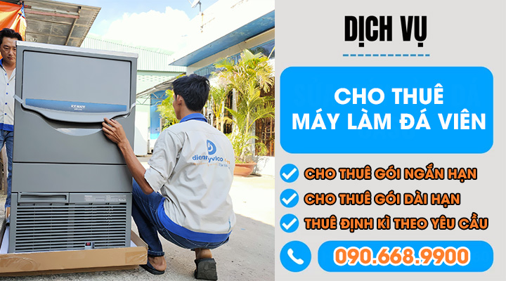 Cho thuê máy làm đá ngắn hạn & dài hạn