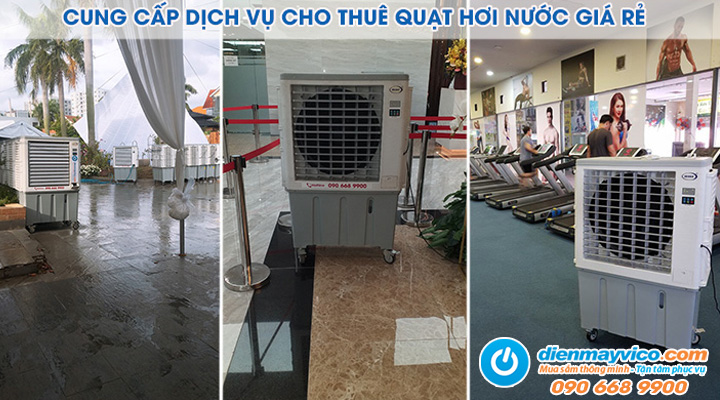 Cho thuê quạt điều hòa hơi nước với giá rẻ