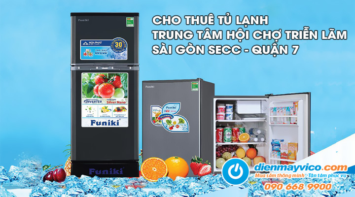 Cho Thuê Tủ Lạnh Trung Tâm Hội Chợ Triển Lãm Sài Gòn SECC