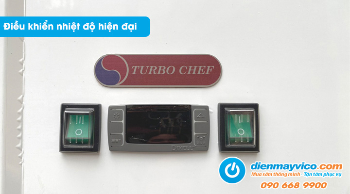 Điều khiển Bàn đông inox quạt gió Turbo Chef TCUF5