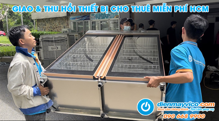 Giao và thu hồi tủ sấy chén bát cho thuê tận nơi chu đáo