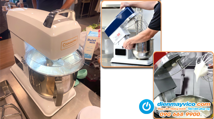 Giới thiệu về mẫu Máy trộn bột Cooking Pro B7D 7 Lít