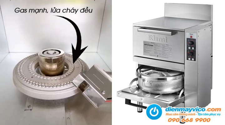 Giới thiệu về Tủ nấu cơm 2 tầng Rinnai RRA-106 dùng gas