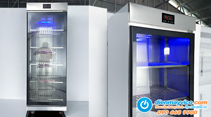 Hình ảnh thực tế Tủ sấy diệt khuẩn chén bát Viner V-TSB1C1L 600L
