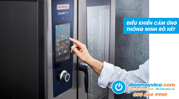 Hệ thống điều khiển Lò nướng hấp đa năng Rational ICP 6-2/1