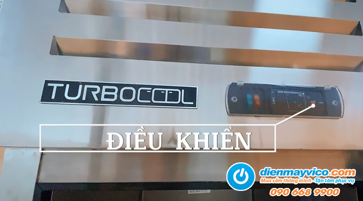 Hệ thống điều khiển Tủ đông mát đứng 4 cánh inox TurboCool URCF 22S