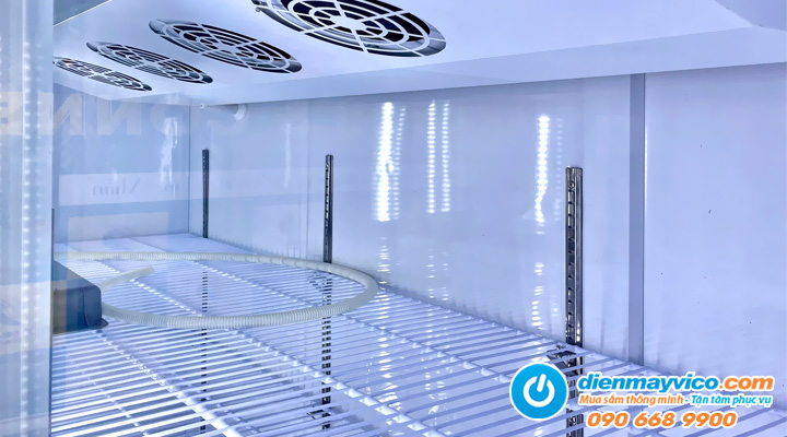 Hệ thống giá kệ Tủ mát 3 cửa kính quạt lạnh Lightcool LS-1200F