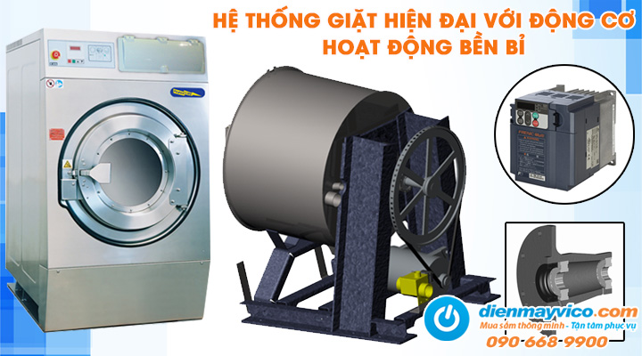 Mẫu máy giặt công nghiệp Image HE-60 27.2kg