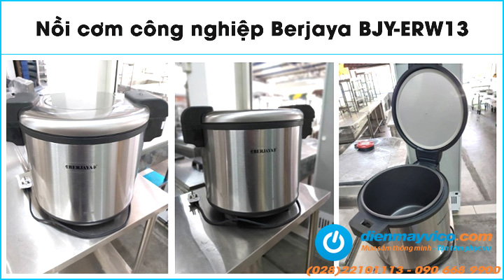 Hình ảnh thực Nồi cơm Berjaya BJY-ERW13