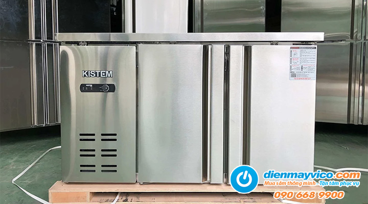 Ảnh thực tế Bàn mát inox Kistem KIS-XDT12R 1m2