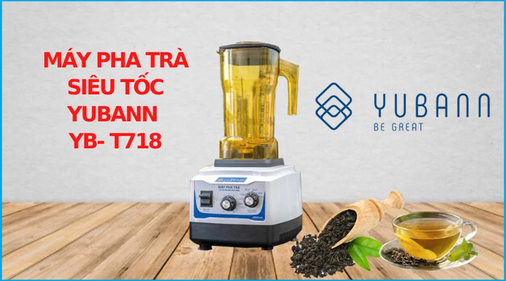 Hình nội dung Máy pha trà Yubann YB-T718