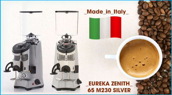 Hình nội dung Máy xay cà phê Eureka Zenith 65 M230 Silver