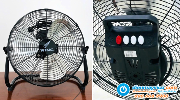 Hình sản phẩm Quạt sàn công nghiệp Wing TMQS-400